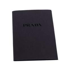 Pre Owned Prada Black Nylon and Leather Shoulder Bag