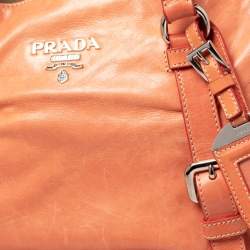 Pre Owned Prada Pomelo Leather New Look Satchel