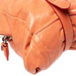 Pre Owned Prada Pomelo Leather New Look Satchel