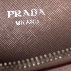 Pre Owned Prada Beige Saffiano Lux Leather Promenade Backpack