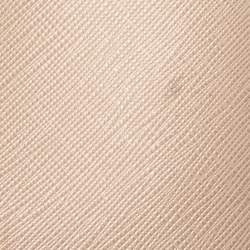 Pre Owned Prada Beige Saffiano Leather Medium Esplanade City Tote