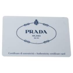 Pre Owned Prada Black Saffiano Lux Leather Small Promenade Crossbody Bag