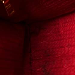 Prada Red Saffiano Lux Leather Tote