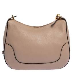 Prada Beige Vitello Phenix Leather Shoulder Bag