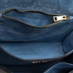 Prada Black Leather Cahier Flap Shoulder Bag