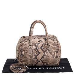Prada Pesca/Tamari Python Medium Inside Bag