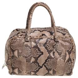 Prada Pesca/Tamari Python Medium Inside Bag