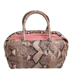 Prada Pesca/Tamari Python Medium Inside Bag