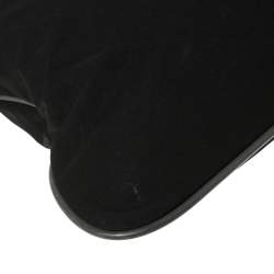 Prada Sport Black Nylon Front Zip Pocket Messengers Bag