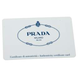 Pre Owned Prada Beige Saffiano Lux Leather Gardener's Tote