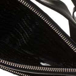 Pre Owned Prada Black Quilted Leather Belt Bag