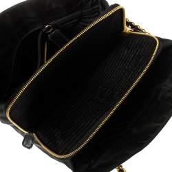 Pre Owned Prada Black Nylon Shoulder Bag