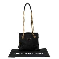 Pre Owned Prada Black Nylon Shoulder Bag