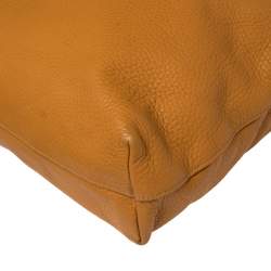 مملوكة مسبقًا Prada Tan Vitello Daino Leather Shopper Tote