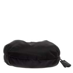 Pre Owned Prada Black Nylon Re-Edition 2006 Hobo