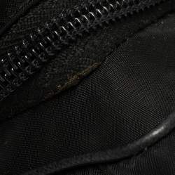 Pre Owned Prada Black Nylon Belt Bag