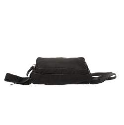 Pre Owned Prada Black Nylon Belt Bag