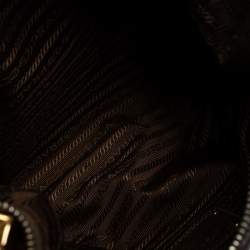 مملوكة مسبقًا حقيبة هوبو برادا جلد و كانفاس بني و أزرق