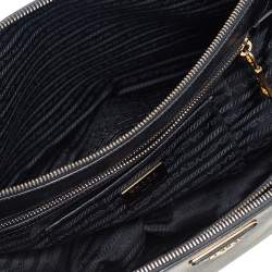 Pre Owned Prada Black Saffiano Lux Leather Large Galleria Tote