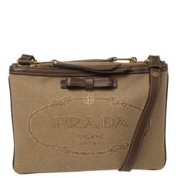 prada canvas crossbody bag