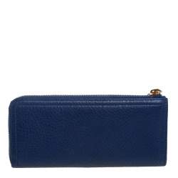 Pre Owned محفظة برادا جلد فيتيلو ديانو بسحاب محيط