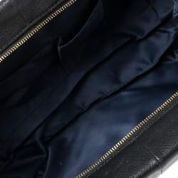 Pre Owned Coach Black Leather Madeline East/West Satchel