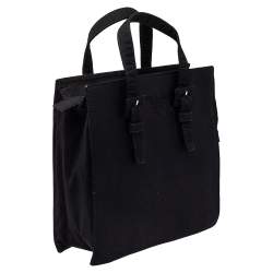 Pre Owned Prada Black Nylon Tote