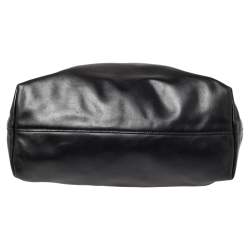 Pre Owned Prada Black Leather Tote