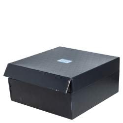 Pre Owned Prada Dark Beige/White Saffiano Lux Leather Tote