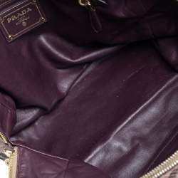 Pre Owned Prada Beige/Brown Python Inside Bag