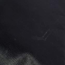 Pre Owned Prada Black Saffiano Lux Leather Large Gardener's Tote