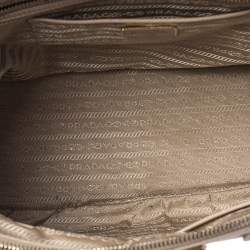 Pre Owned Prada Beige Saffiano Lux Leather Large Galleria Tote