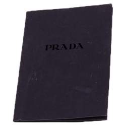 Pre Owned Prada Purple Spazzolato Leather Large Galleria Tote