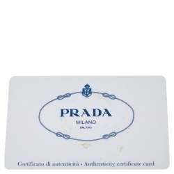 Pre Owned Prada Taupe Saffiano Lux Leather Medium Double Zip Tote