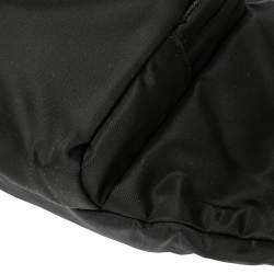 Pre Owned Prada Black Nylon Montagna Belt Bag