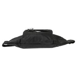 Pre Owned Prada Black Nylon Montagna Belt Bag