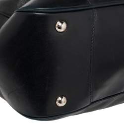 مملوكة مسبقًا حقيبة برادا جلد أسود بيد علوية