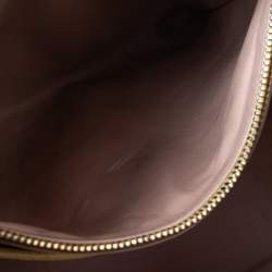 Pre Owned Prada Lemon Yellow Saffiano Lux Leather Dome Satchel