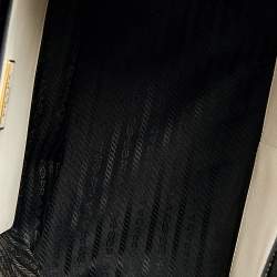 Pre Owned Prada Black/White Saffiano Lux Leather Medium Double Zip Tote