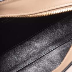 Pre Owned Prada Beige Saffiano Leather Esplanade Shoulder Bag