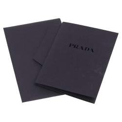 Pre Owned Prada Green Saffiano Lux Leather Crossbody Bag