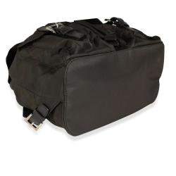 Pre Owned Prada Olive/Brown Tessuto Nylon Leather Vela Backpack