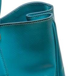 Pre Owned Prada Green Patent Leather Gardener's Tote