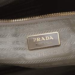 Pre Owned Prada White Saffiano Lux Leather Large Galleria Tote