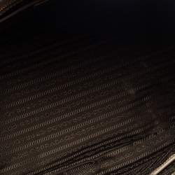 Pre Owned Prada Grey Saffiano Leather Large Open Tote