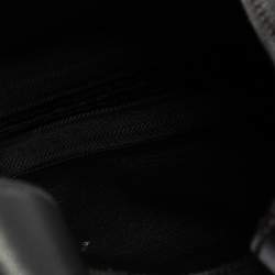 Pre Owned Prada Black Vitello Daino Leather Pocket Hobo