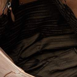 Pre Owned Prada Ombre Leather Shopper Tote