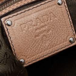 Pre Owned Prada Ombre Leather Shopper Tote