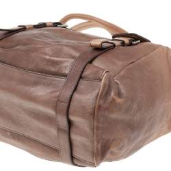 Pre Owned Prada Ombre Leather Shopper Tote