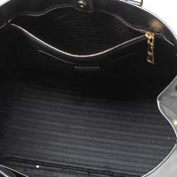 Pre Owned Prada Black Saffiano Lux Leather Large Galleria Tote